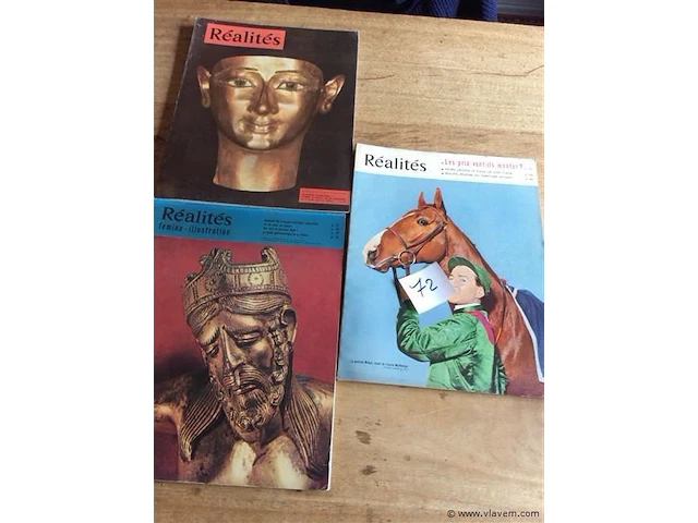 Magazines réalités 3stuks j'50 - afbeelding 1 van  4