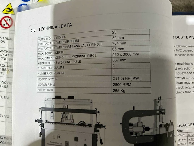 Maggi - 2009 - boring system 23 prestige - drevelboormachine - afbeelding 3 van  14