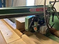 Maggi junior 640 radiaalafkortzaagmachine v.v. aanvoertafel 2900mm - afbeelding 7 van  7