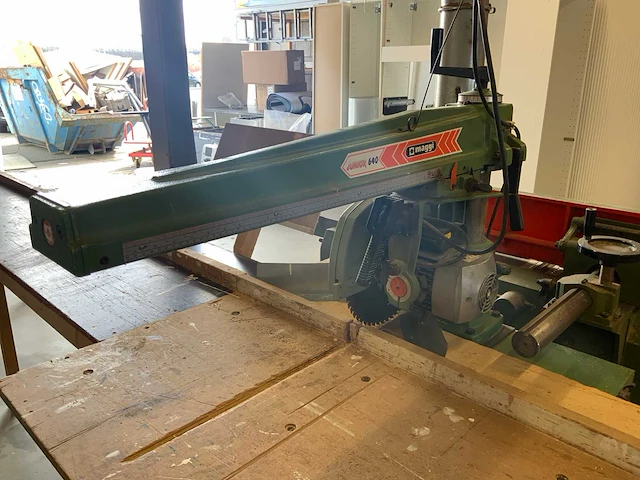 Maggi junior 640 radiaalafkortzaagmachine - afbeelding 6 van  12