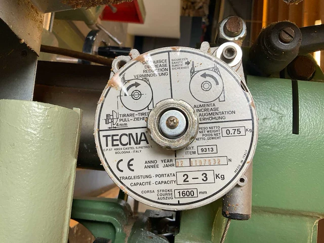 Maggi junior 640 radiaalafkortzaagmachine - afbeelding 9 van  12
