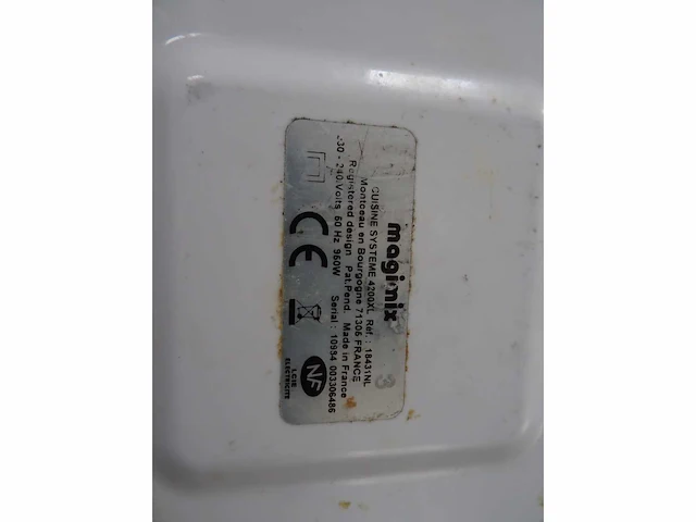 Magimix - cuisine 4200xl - keukenmachine - afbeelding 2 van  3