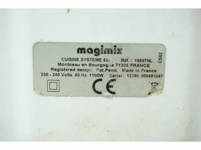 Magimix - cuisine 5200 - afbeelding 5 van  5