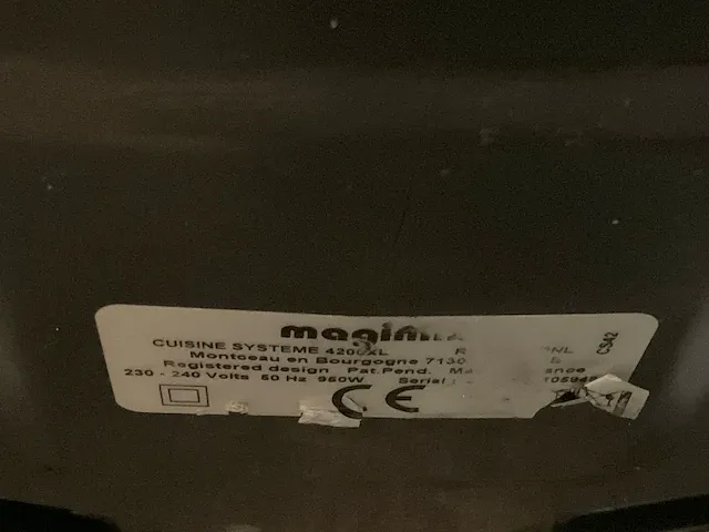 Magimix 4200xl mixer - afbeelding 6 van  6