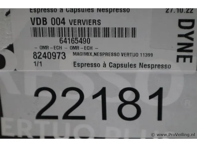 Magimix vertuo 11399b nespressomachine - afbeelding 2 van  2