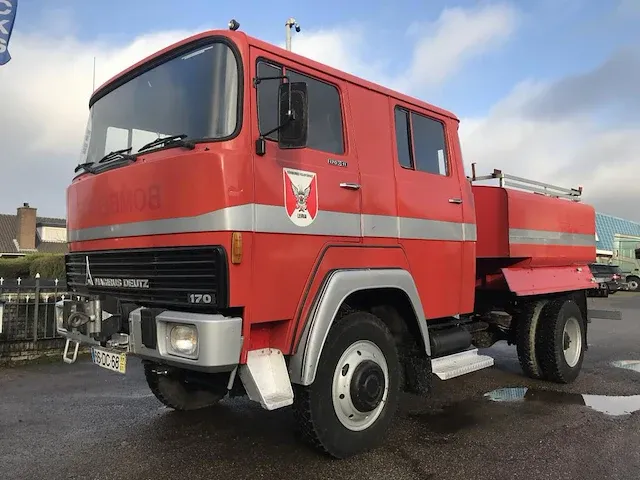Magirus deutz 170d11 brandweerwagen - afbeelding 12 van  26