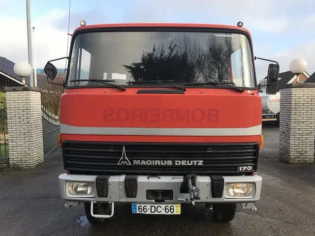 Magirus deutz 170d11 brandweerwagen - afbeelding 20 van  26