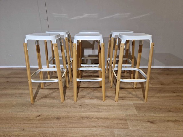 Magis - steelwood - barkrukken (6x) - afbeelding 1 van  11