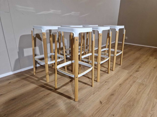 Magis - steelwood - barkrukken (6x) - afbeelding 7 van  11