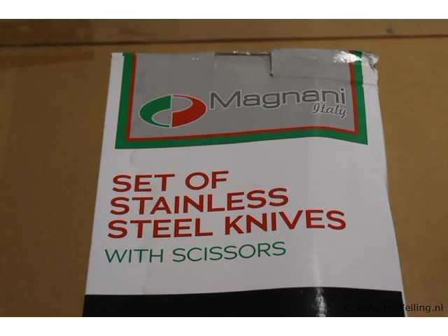Magnani messenset met schaar, 8dlg - afbeelding 2 van  5