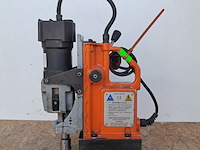 Magneetboor/freesmachine 32mm 230v 1700w magtron, mbe40, bouwjaar 2012 - afbeelding 3 van  8