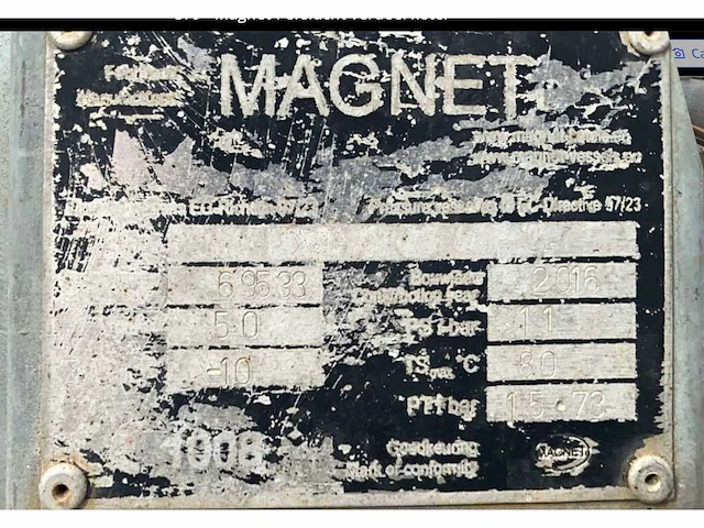 Magnet perslucht buffertank - afbeelding 7 van  7