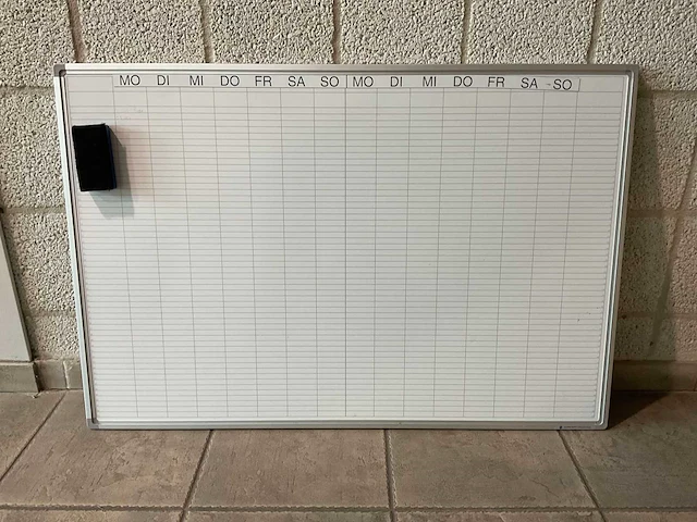 Magnetisch weekplanbord - afbeelding 1 van  1