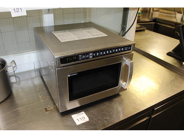 Magnetron hendi 281376. afmeting 40 x 48 x 33 cm. - afbeelding 2 van  2