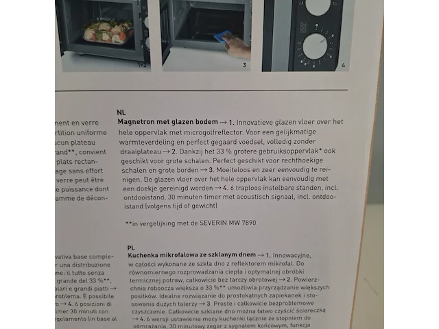 Magnetron, severin, mw7761 - afbeelding 3 van  4