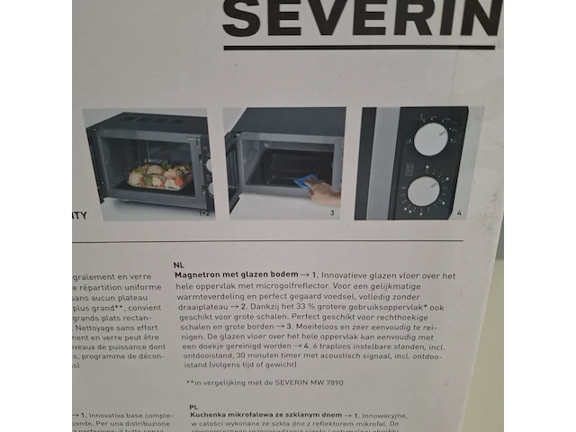 Magnetron, severin, mw7761 - afbeelding 2 van  3