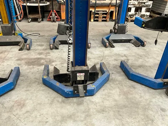 Maha rgm6-16x4 capaciteit 7500 kg elektrische hefkolom (6x) - afbeelding 7 van  21