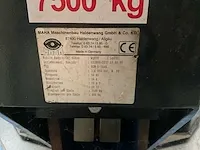 Maha rgm6-16x4 capaciteit 7500 kg elektrische hefkolom (6x) - afbeelding 11 van  21