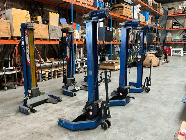 Maha rgm6-16x4 capaciteit 7500 kg elektrische hefkolom (6x) - afbeelding 12 van  21