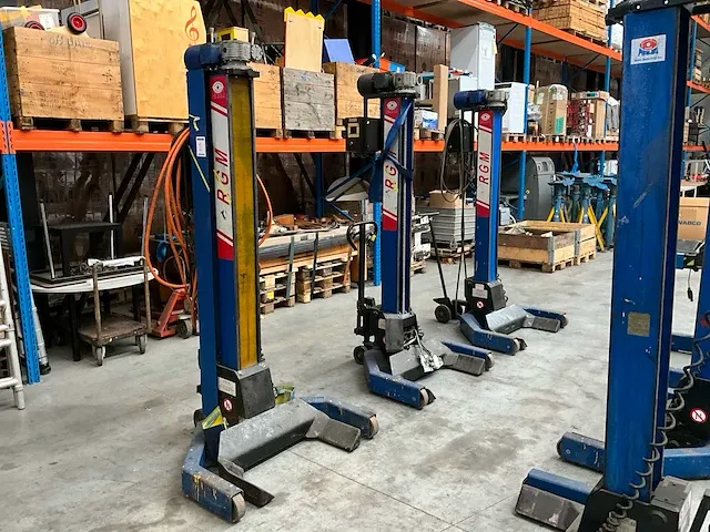 Maha rgm6-16x4 capaciteit 7500 kg elektrische hefkolom (6x) - afbeelding 15 van  21