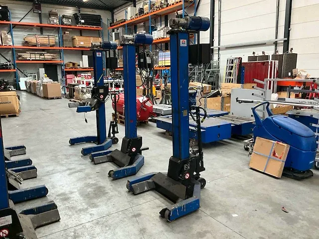Maha rgm6-16x4 capaciteit 7500 kg elektrische hefkolom (6x) - afbeelding 16 van  21