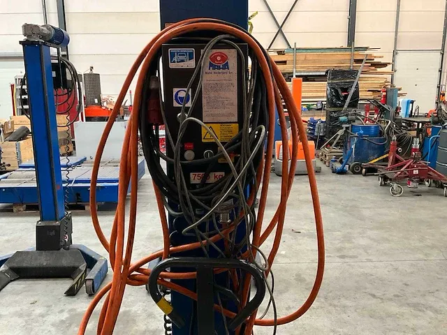 Maha rgm6-16x4 capaciteit 7500 kg elektrische hefkolom (6x) - afbeelding 17 van  21