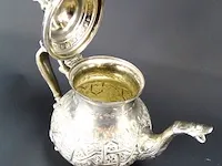 Mahden verzilverde noord-afrikaanse theepot - afbeelding 4 van  5