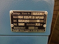 Mahle - 1997 - msk 315/7.5 afun2 - schroefcompressor - afbeelding 6 van  11