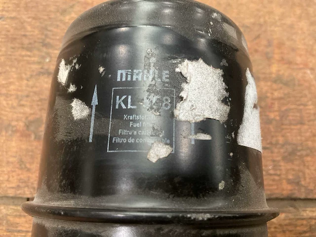 Mahle kl558 fluid filter - afbeelding 3 van  4