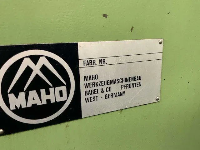 Maho - mh 600p - cnc freesmachine - afbeelding 4 van  24