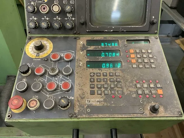 Maho - mh 600p - cnc freesmachine - afbeelding 22 van  24