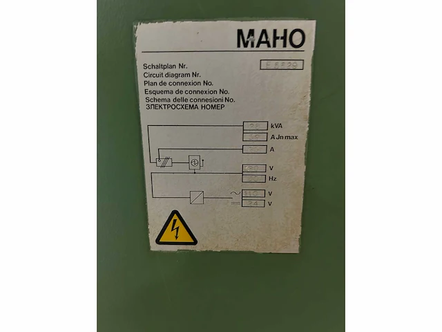 Maho - mh 700 s - freesmachine - afbeelding 2 van  19