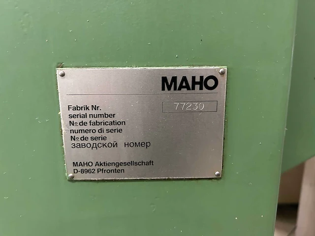 Maho - mh 700 s - freesmachine - afbeelding 19 van  19