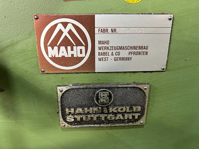 Maho - mh800 - freesmachine - afbeelding 9 van  11