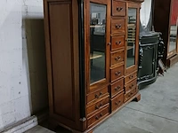 Mahoniehouten kast met laden, bruin - afbeelding 6 van  13