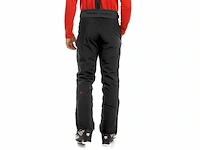 Maier sports copper slim nauwsluitende skibroek voor heren, waterdicht stretchmateriaal mt60 zwart - afbeelding 2 van  4