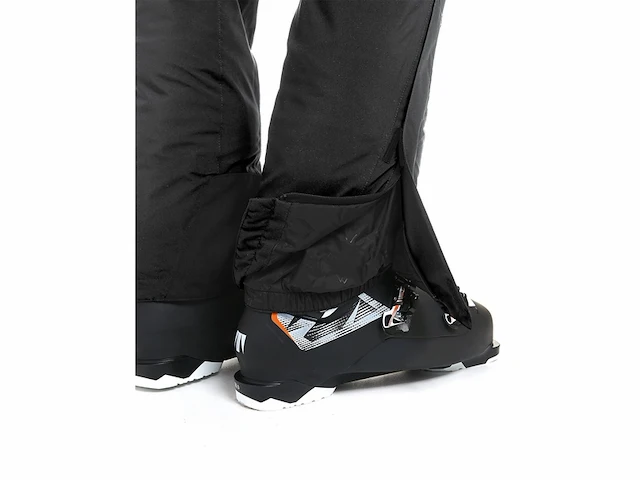 Maier sports copper slim nauwsluitende skibroek voor heren, waterdicht stretchmateriaal mt60 zwart - afbeelding 3 van  4