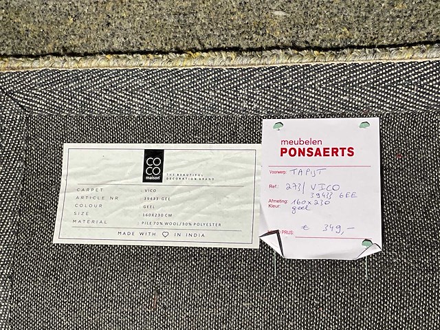 Maison coco vico vloerkleed - afbeelding 6 van  8