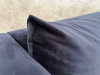 Maison du monde giulia - design sofa - blauw velvet - afbeelding 5 van  9