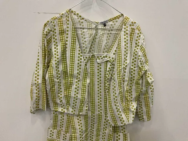 Maison van den hoogen jaren 70 jurk incl. bolero (maat 40) - afbeelding 2 van  3