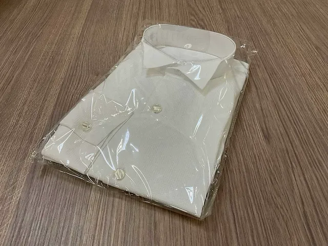 Maison van den hoogen rokkostuum overhemd (maat 42 xls) (10x) - afbeelding 1 van  3
