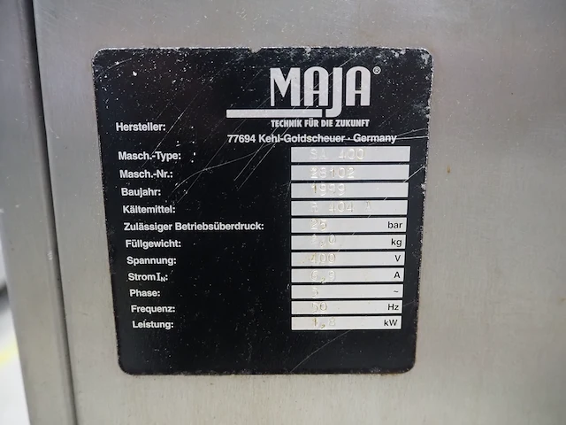 Maja maschinen fabrik gmbh - afbeelding 9 van  9