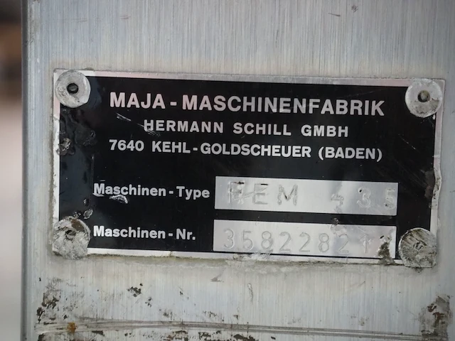 Maja-maschinenfabrik - afbeelding 7 van  7