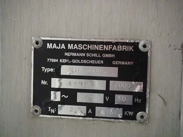 Maja-maschinenfabrik - afbeelding 8 van  8