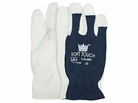 Majestic - soft touch - 1.11.441.07 - paar werkhandschoenen (maat 7) (48x)