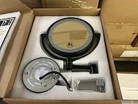 Make-up spiegel met verlichting (12x) - afbeelding 1 van  4