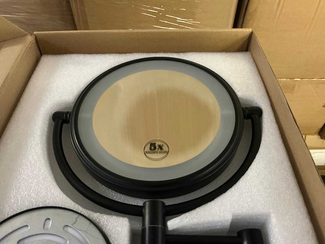 Make-up spiegel met verlichting (12x) - afbeelding 2 van  4