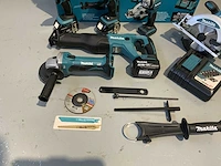 Makita - 18v 3.0 ah cordless combo kit - gereedschapsset - afbeelding 6 van  9