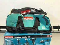 Makita - 18v 3.0 ah cordless combo kit - gereedschapsset - afbeelding 8 van  9