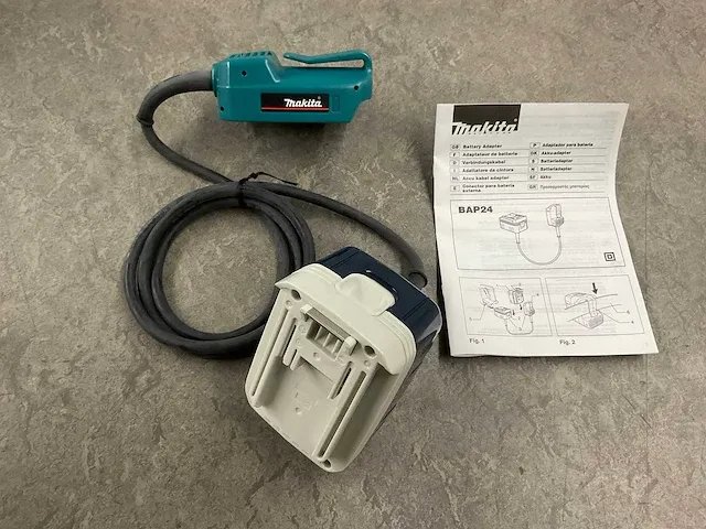 Makita - 193689-2 - draagadapter (5x) - afbeelding 2 van  8